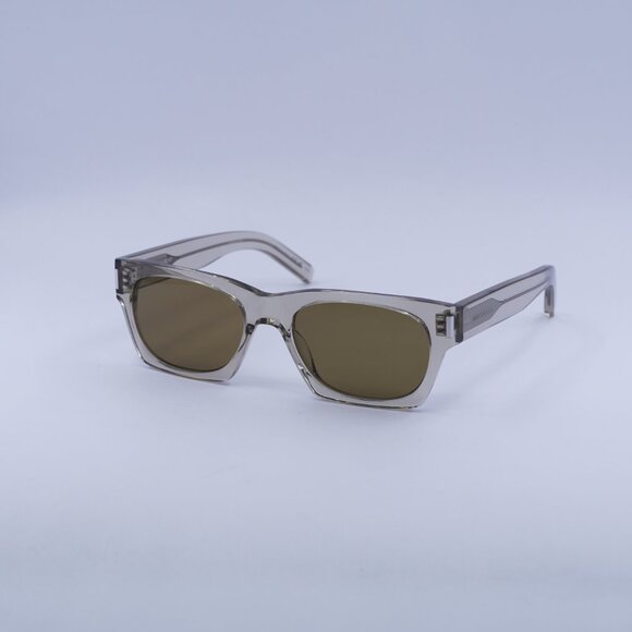 🕶️ New Saint Laurent SL402 018 Sunglasses - Beige Frame, Brown Lenses - Picture 5 of 11